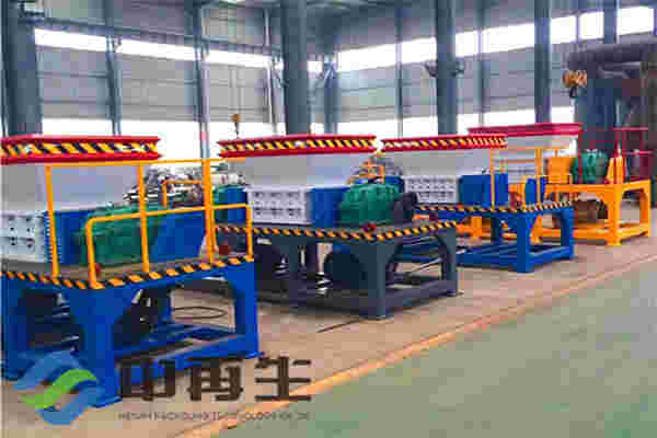 輪胎撕碎機▕ 高效率，低噪音，方便操作